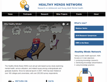 Tablet Screenshot of healthymindsnetwork.org